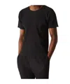 Issey Miyake Black Basics T-shirt In Black