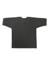 Issey Miyake Ribbed Pleated Relaxed Fit T-shirt In Grey