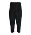 ISSEY MIYAKE PLEATED TAPERED TROUSERS