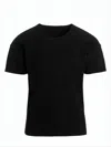 Issey Miyake Basics T-shirt Black In Black