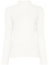 Issey Miyake Pleated Top In White