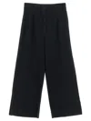 Issey Miyake Pleated Trouser In Black