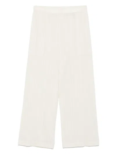 Issey Miyake Thicker Bottoms 1 Trousers In Neutrals