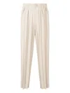 Issey Miyake Pleated Trousers In Neutral