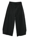 Issey Miyake Pleated Trousers In Black