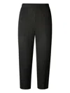 Issey Miyake Pleated Trousers In Black