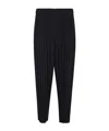 Issey Miyake Black Polyester Pant In Black