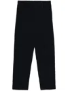 Issey Miyake Pinstripe Pattern Straight Trousers In Blue