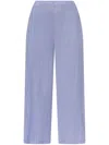 Issey Miyake Blue Monthly Colors May Trousers In Blue