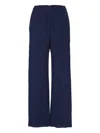 Issey Miyake Merry Bicolor Trousers In Blue