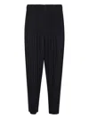 Issey Miyake Pleated Trousers In Blue