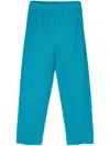 Issey Miyake Mc March Pleated Trousers In Blue