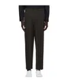 Issey Miyake Brown Edge Ensemble Trousers In Green