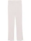 Issey Miyake Pleated Trousers In Grey
