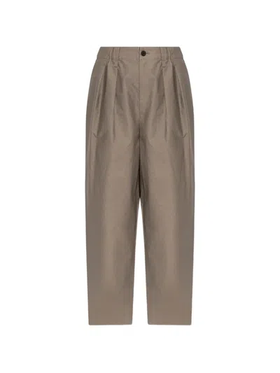 Issey Miyake Pleated Trousers In Neutral