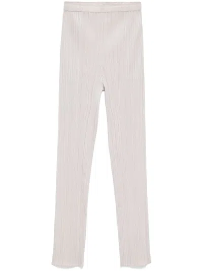 Issey Miyake Pleated Trousers In Neutrals