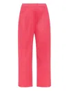 Issey Miyake Pink Monthly Colors March Trousers In Pink