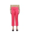 Issey Miyake Pink Monthly Colors March Trousers In Red