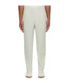 Issey Miyake Pleated Trousers In White