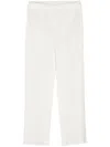 Issey Miyake Pleated Trousers In White