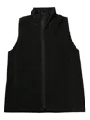 Shop Issey Miyake Pleated Vest In Black