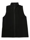 Issey Miyake Pleated Vest In Black