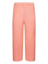 Issey Miyake Pink Pleated Fabric Mc April Trousers