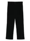 Issey Miyake Pleated Wide-leg Trousers In Black