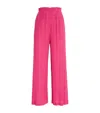 ISSEY MIYAKE PLEATED WIDE-LEG TROUSERS