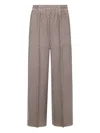 Issey Miyake Pleated Wide-leg Trousers In Neutral