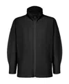 Issey Miyake Pleated Zip-up Cardigan In Black