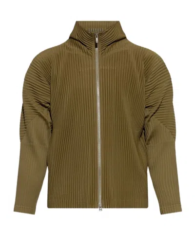 ISSEY MIYAKE HOMME PLISSÉ ISSEY MIYAKE PLEATED HIGH NECK JACKET