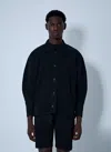 Issey Miyake Pleated Zip-up Jacket
