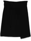 Issey Miyake Pleats Bottoms 2 Skirt In Black