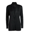 Issey Miyake Pleats Jacket In Black