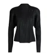 Issey Miyake Pleats Jacket In Black