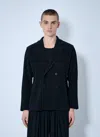 Issey Miyake Pleats One Blazer In Black
