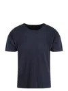 Issey Miyake Basic Plisse T Shirt T-shirts Blue In Blue