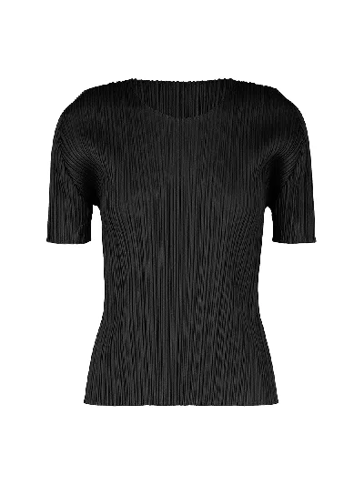 Issey Miyake Pleats Please Basics Top Black