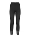 Issey Miyake Ribbed Leggings In Black