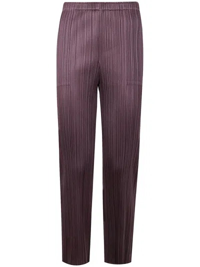 ISSEY MIYAKE PLEATS PLEASE BY ISSEY MIYAKE "MONTHLY COLORS: JULY" PANTS