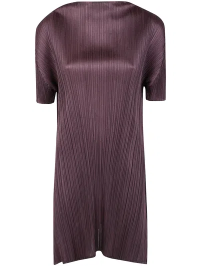 ISSEY MIYAKE PLEATS PLEASE BY ISSEY MIYAKE "MONTHLY COLORS: JULY" TUNIQUE