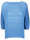 Issey Miyake Pleats Please  "sheer Bounce Knit" Shirt Clothing