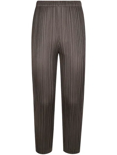 ISSEY MIYAKE PLEATS PLEASE BY ISSEY MIYAKE THICKER BOTTOMS 2 TROUSERS REGULAR LEG