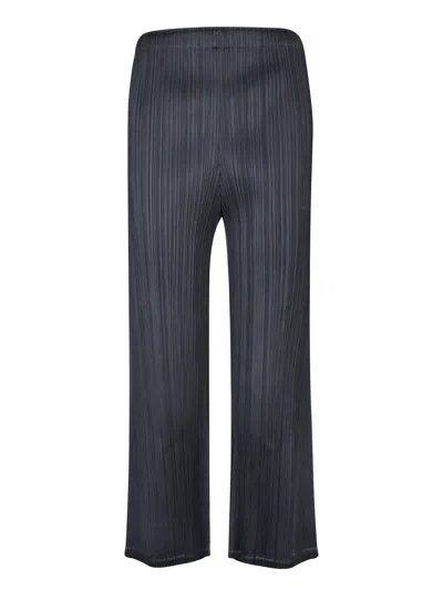 Issey Miyake Trousers In Grey