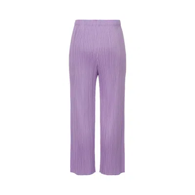 Pre-owned Issey Miyake Pleats Please  April Pant 'lilac' | Tan | Women's Size 3