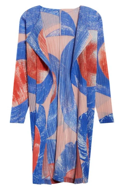 ISSEY MIYAKE PLEATS PLEASE ISSEY MIYAKE BACKLIGHT PLEATED CARDIGAN