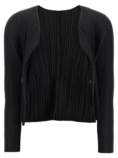 ISSEY MIYAKE PLEATS PLEASE ISSEY MIYAKE 'BASICS' CARDIGAN
