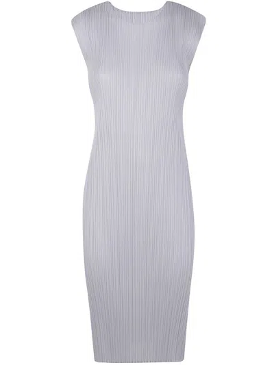 Issey Miyake Pleats Please  Basics Sleeveless Mini Dress Clothing