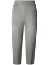 Issey Miyake Pleated Trousers In Grey